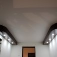Двухуровневый потолок с вставками