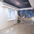 Натяжной потолок с фотопечатью вселенная