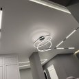 Натяжные потолки с магнитным, трековым освещением